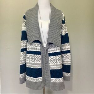 Christopher & Banks Woven Cardigan